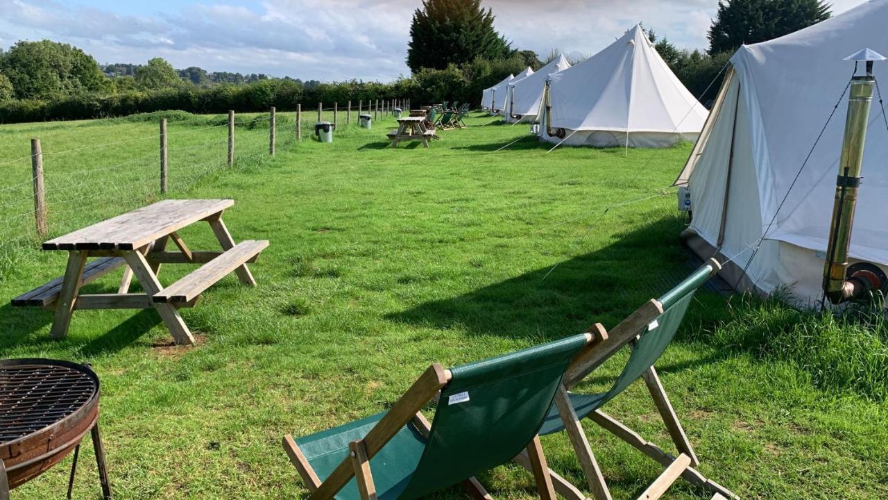 Farm Glamping Bell Tent 2, With Log Burner And Fire Pit Роскошный шатер *