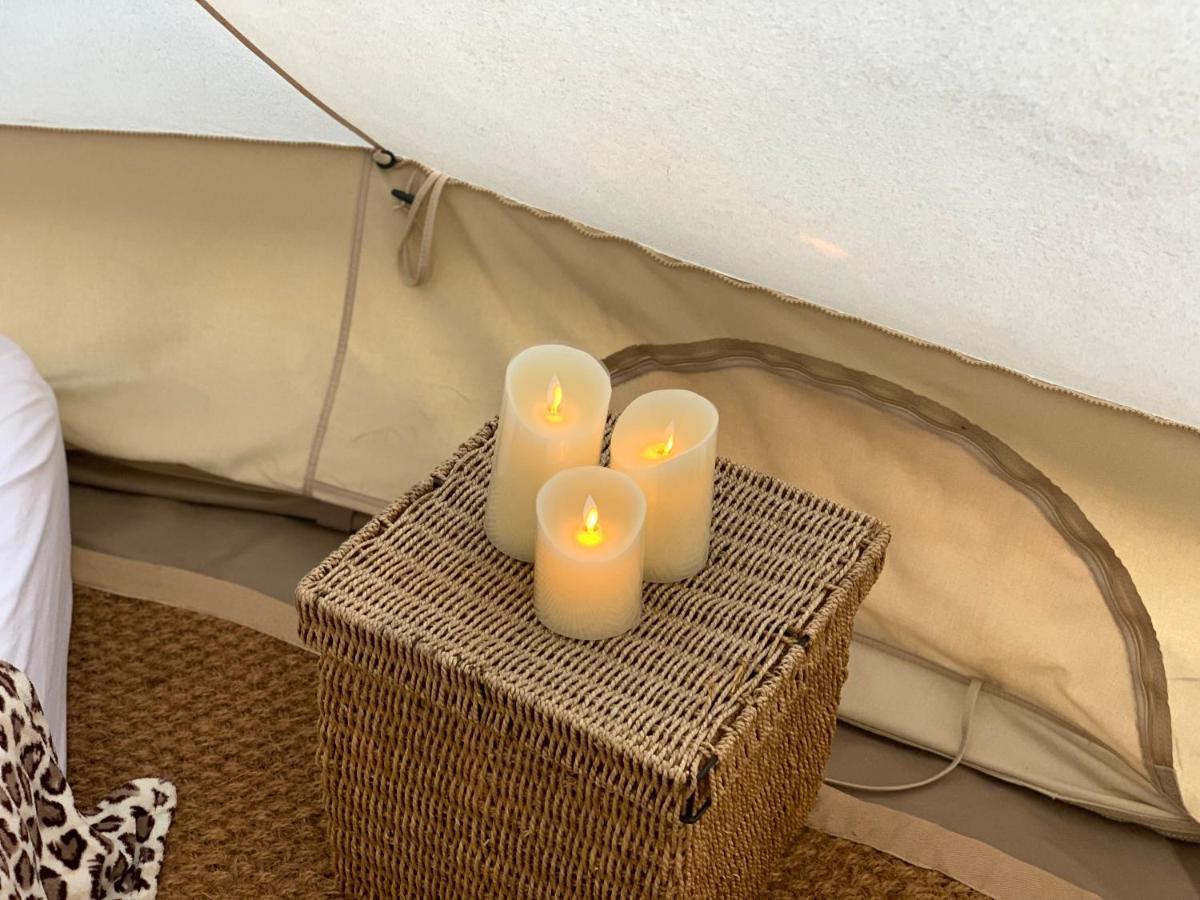 Farm Glamping Bell Tent 2, With Log Burner And Fire Pit Роскошный шатер